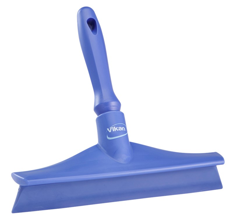 Vikan Ultra Hygiene Table Squeegee w/Mini Handle 245mm, PURPLE