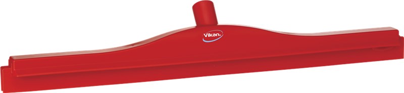 Vikan Hygienic Floor Squeegee w/Replacement Cassette 605mm, RED