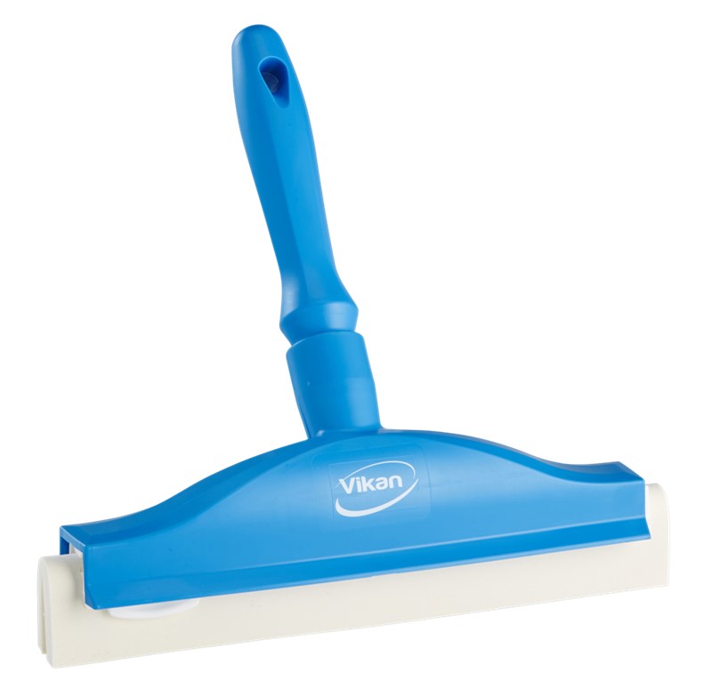 Vikan Hand Squeegee with Replacement Cassette 250mm, BLUE