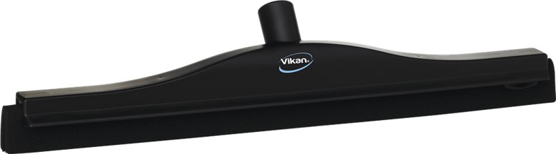 Vikan Floor Squeegee w/Replacement Cassette 500mm, BLACK