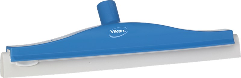 Vikan Revolving Neck Floor squeegee w/Replacement Cassette 400mm, BLUE