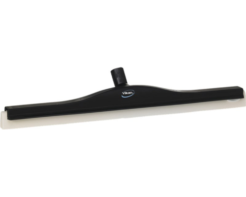 Vikan Revolving Neck Floor squeegee w/Replacement Cassette 600mm, BLACK
