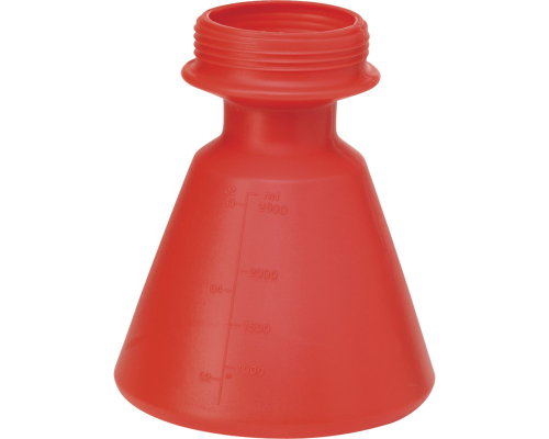 Vikan Spare container 2.5 Litre RED
