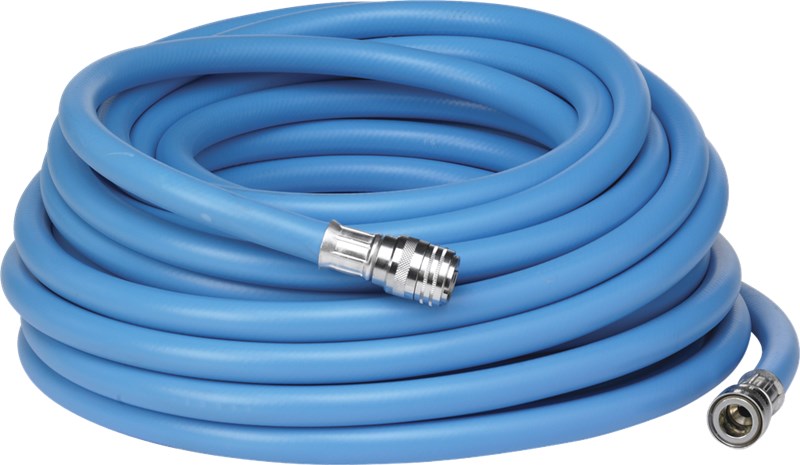 Vikan Hot Water Hose 1/2 Inch 20000mm, BLUE
