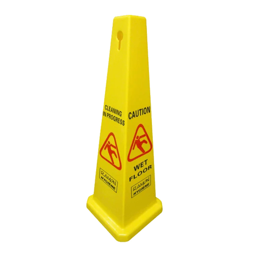 Dual Warning Floor Cone