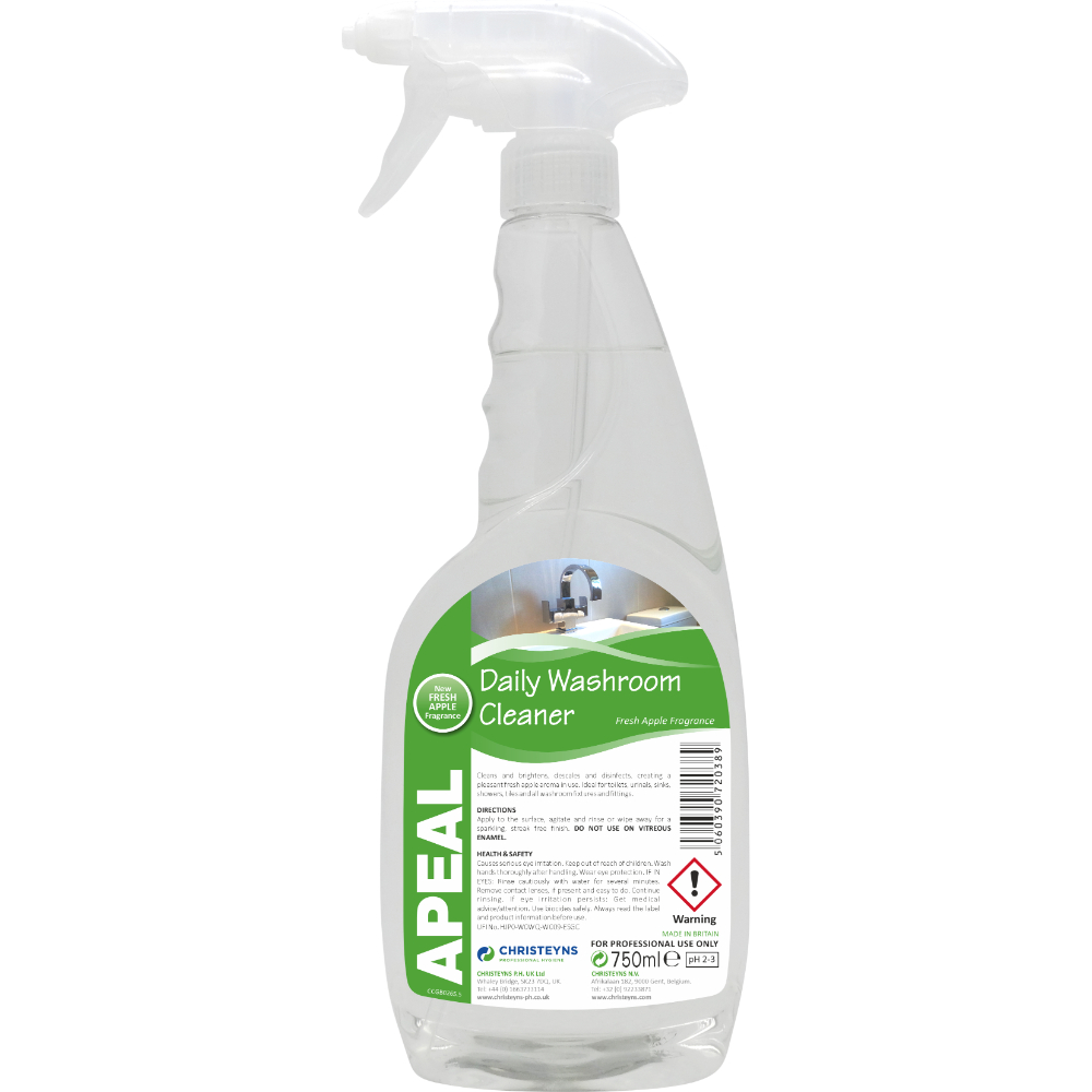 Christeyns APEAL Apple Daily Washroom Cleaner 750ml
