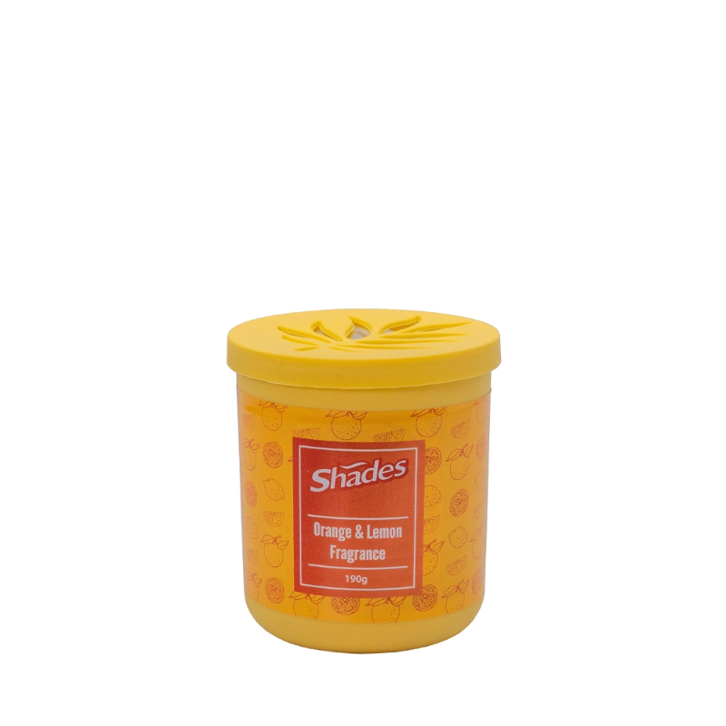 Solid Gel Air Freshener Orange &  Lemon