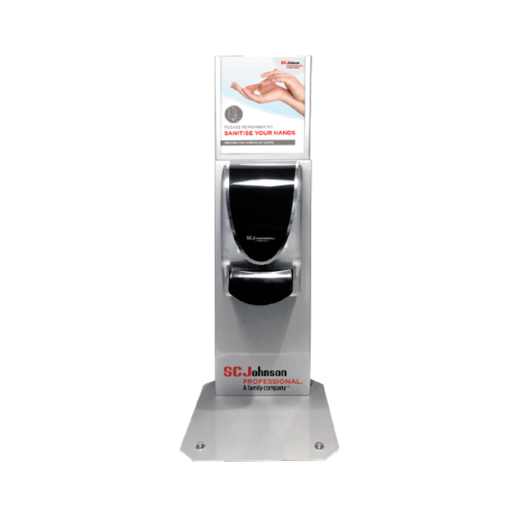 Deb Silver Countertop Dispenser Stand