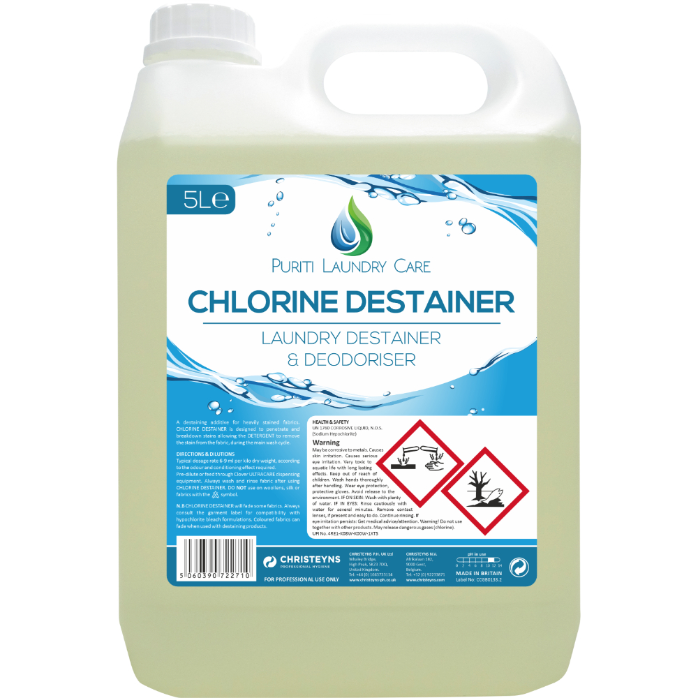 Christeyns PURITI Chlorine Destainer 5L