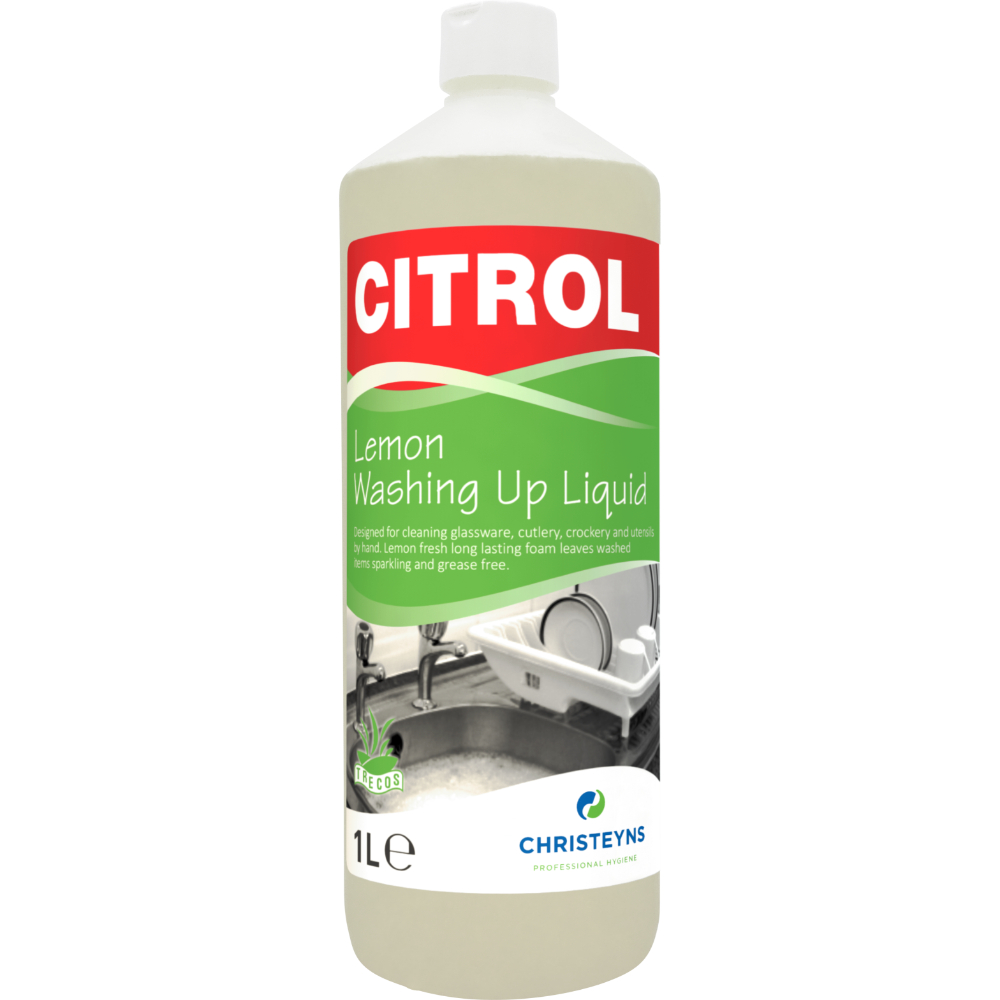 Christeyns CITROL Washing Up Liquid 1L