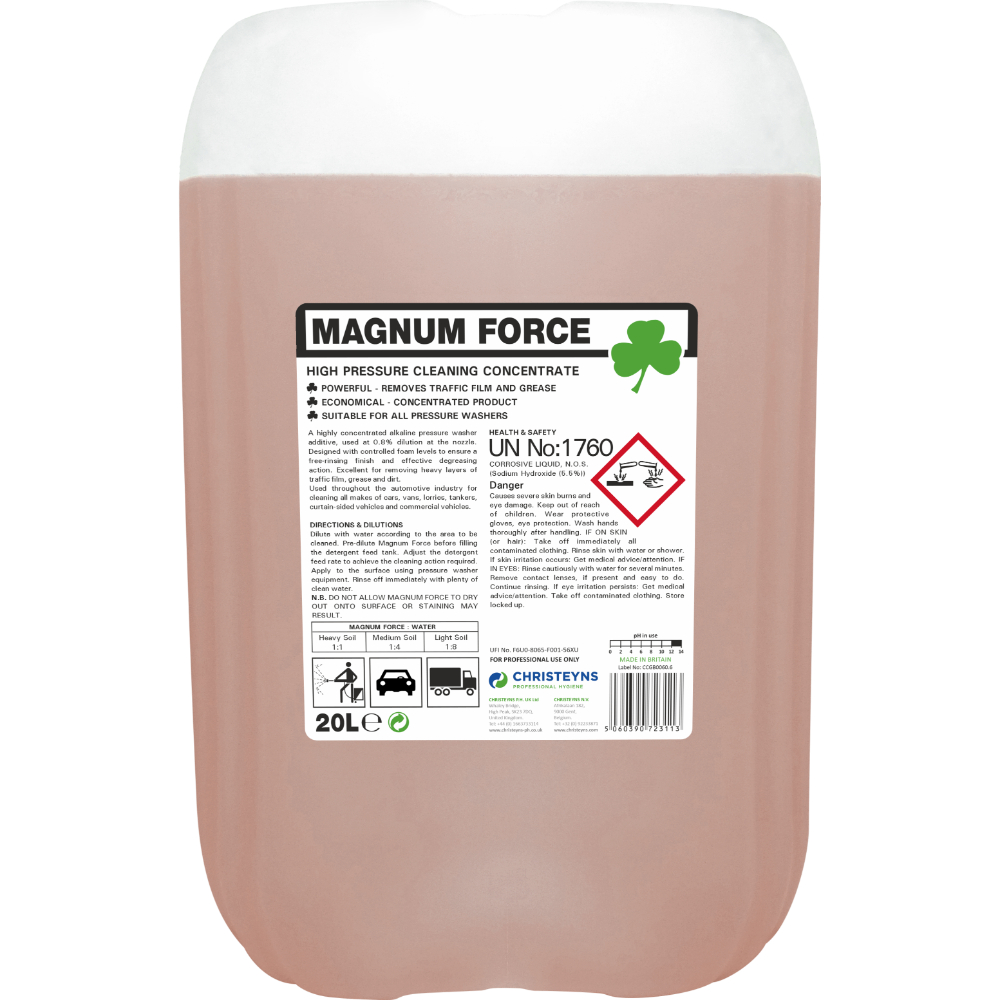 Christeyns MAGNUM FORCE Traffic Film Remover 20L
