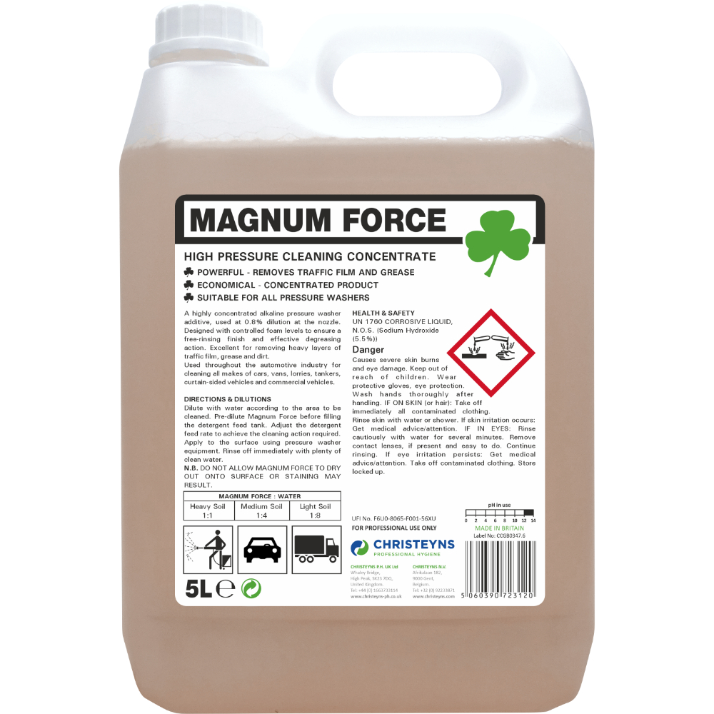 Christeyns MAGNUM FORCE Traffic Film Remover 5L