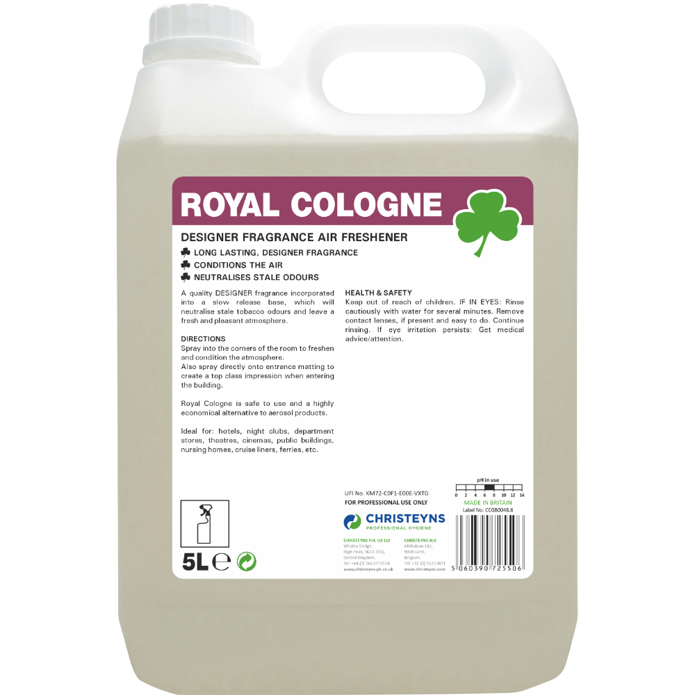 Christeyns Royal Cologne Air Freshener 750ml