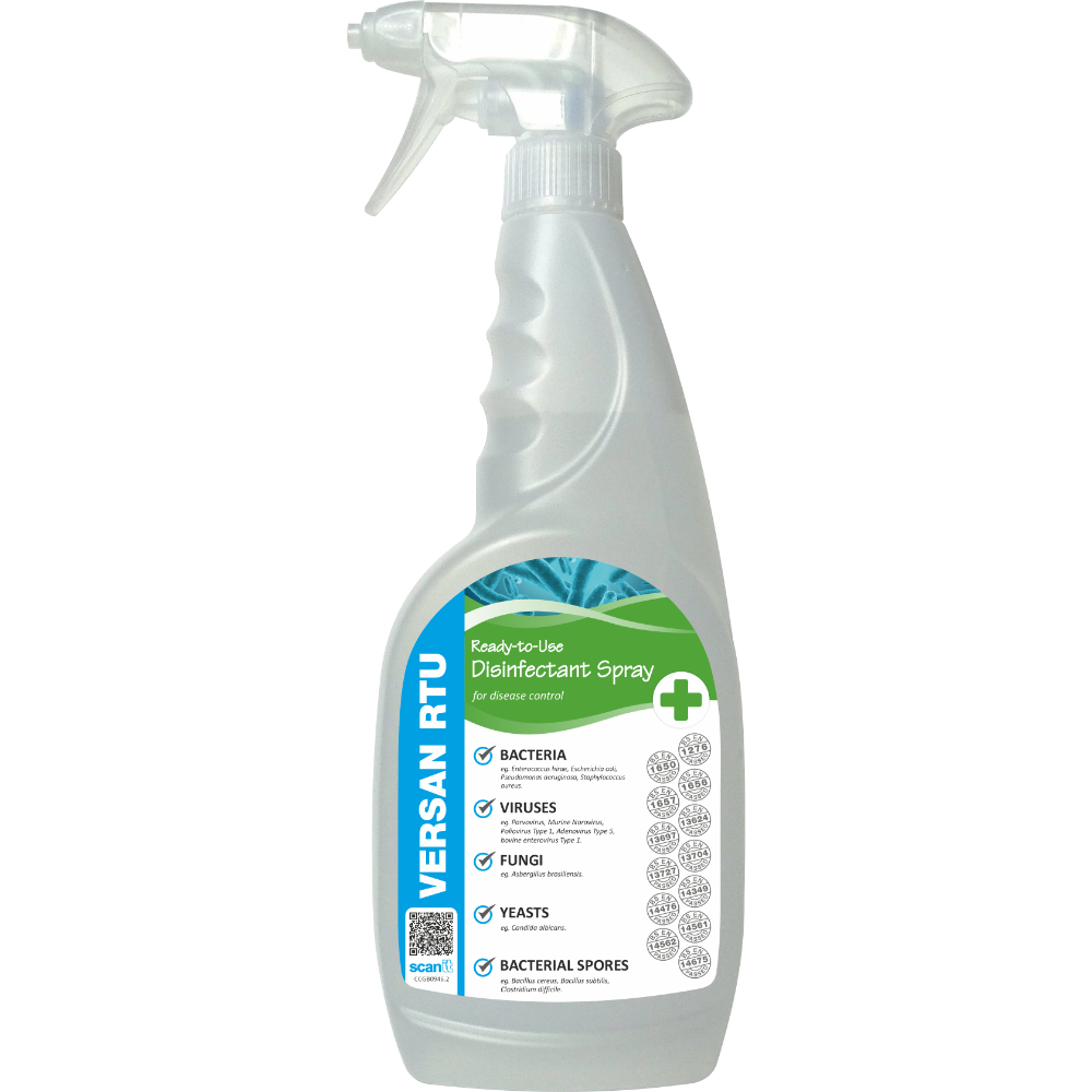 Christeyns VERSAN RTU Broad Spectrum Disinfectant 750ml