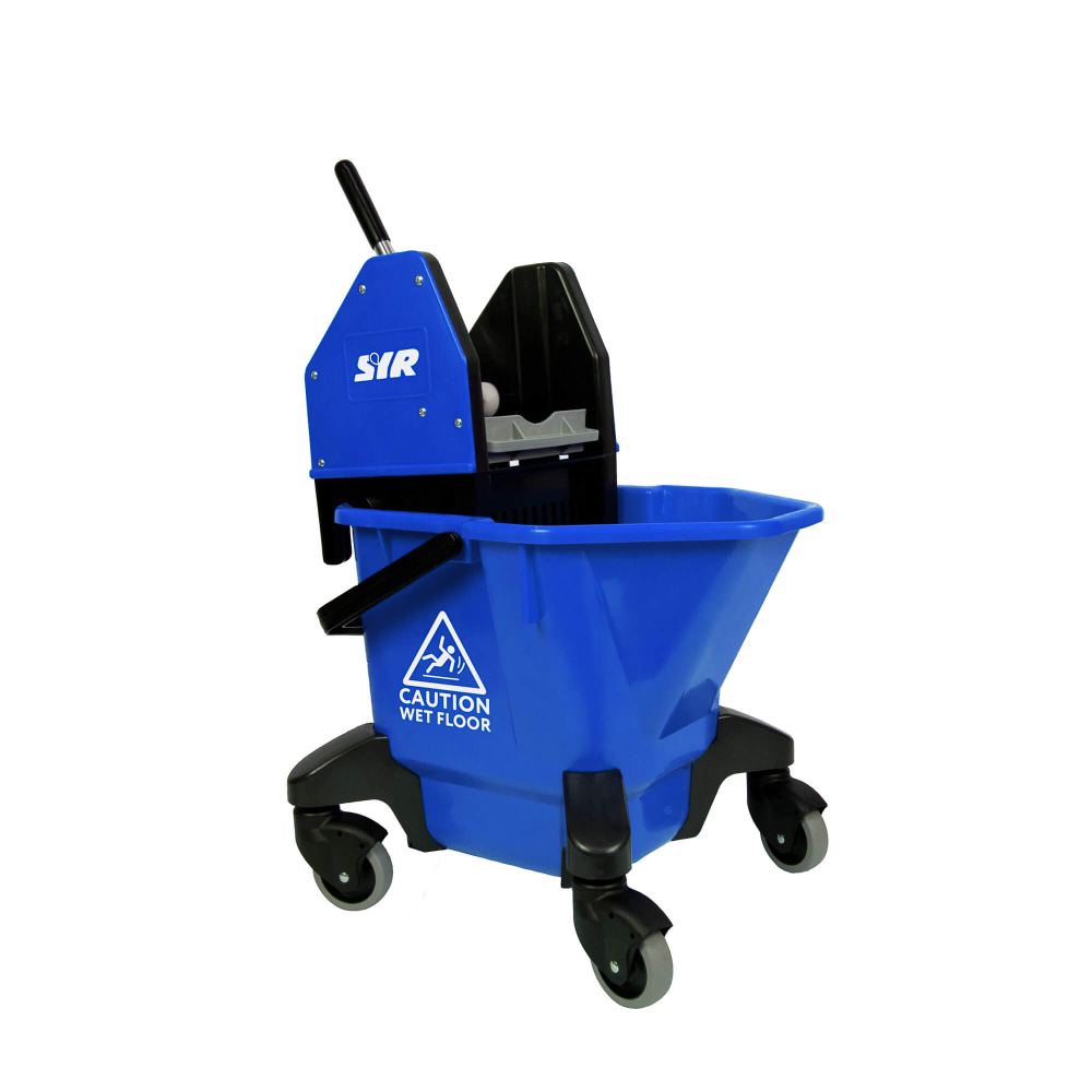 TC20 Kentucky Mop Bucket on Wheels with Wringer 20L Blue 